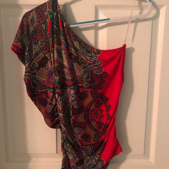 MCM One Shoulder Blouse - Picture 2 of 3